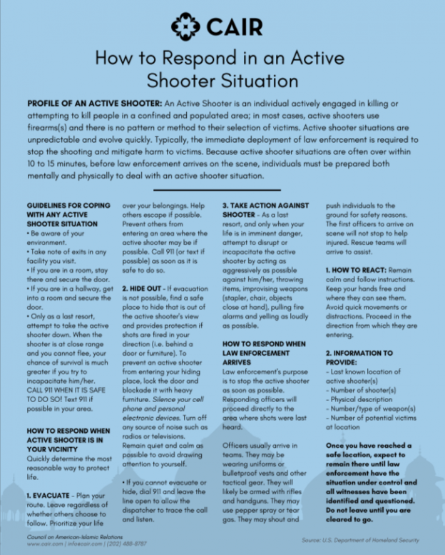 How to Respond in an Active Shooter Situation