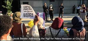 Vigil for Nabra Hassanen