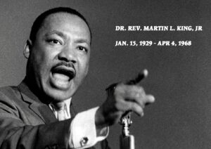 Rev. Dr. Martin Luther King, Jr.