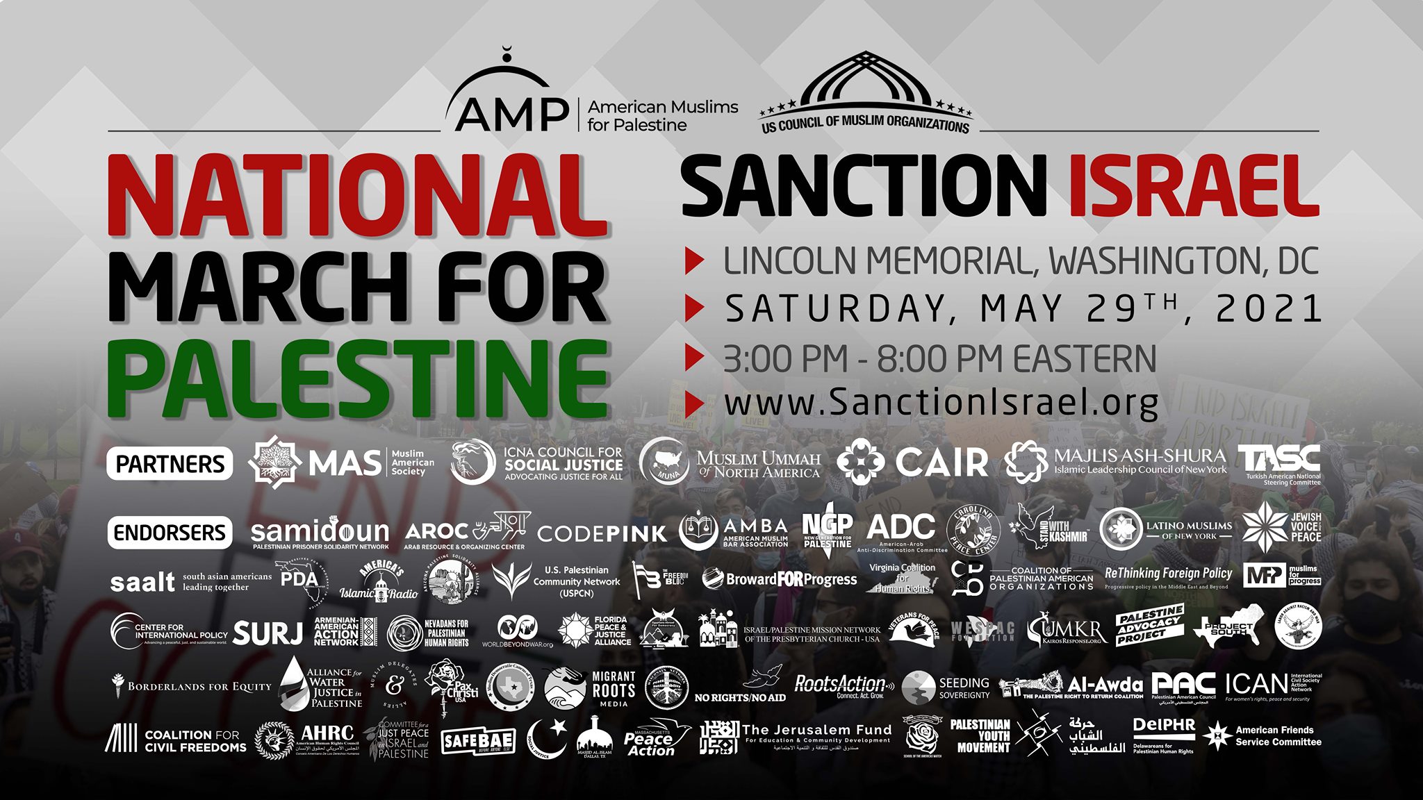 National March for Palestine 2021