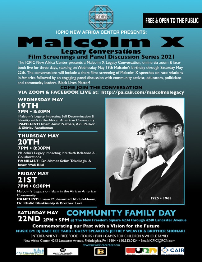 ICPIC's 2021 Malcolm X Legacy Conversations and Community Family Day ...