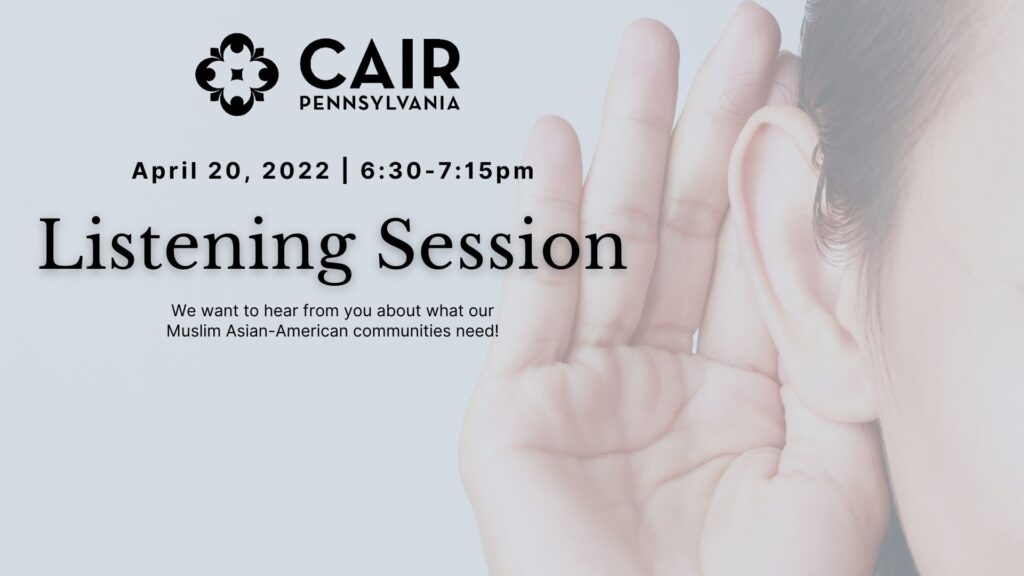 AAPI Listening Session