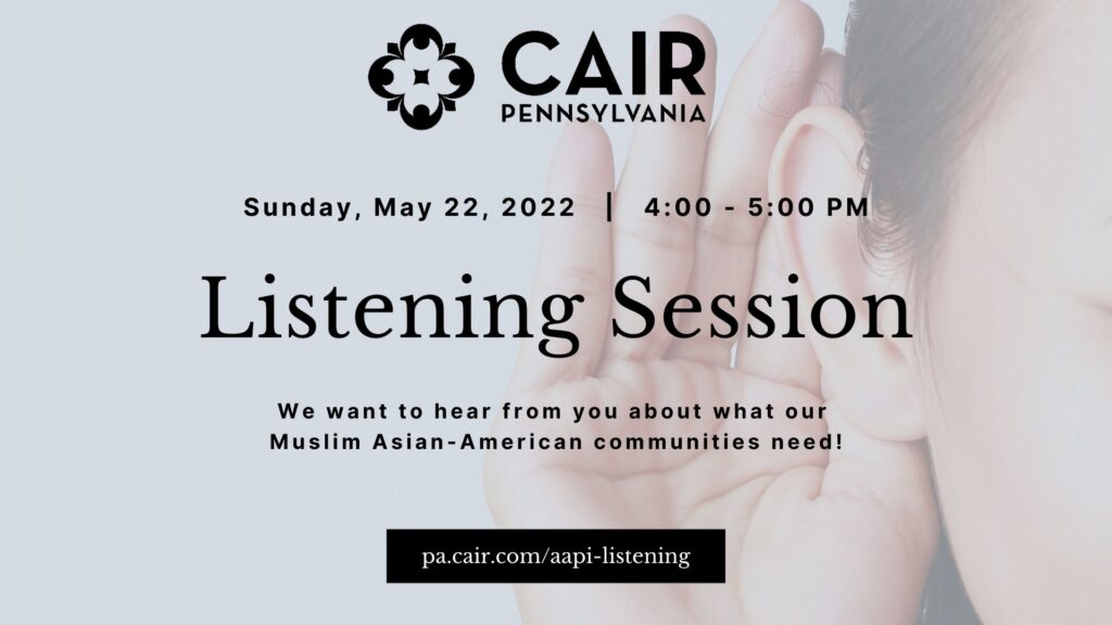 AAPI Listening Session