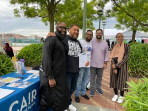 CAIR-Philadelphia Staff at 2022 Islamic Heritage Festival in Philadelphia