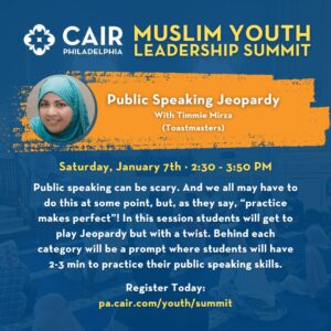 Muslim Youth Leadership Summit 2023! Register today!