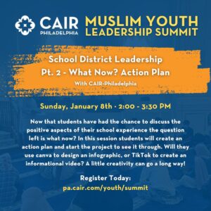Muslim Youth Leadership Summit 2023! Register today!