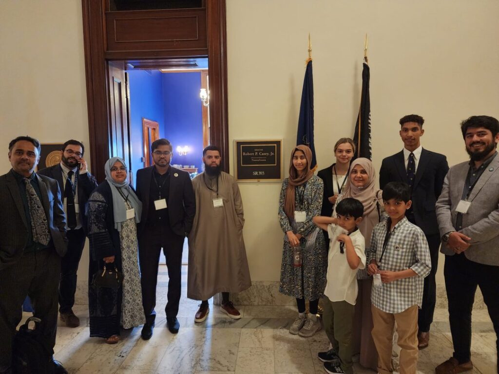 PA Constituents outside of Senator Casey’s office