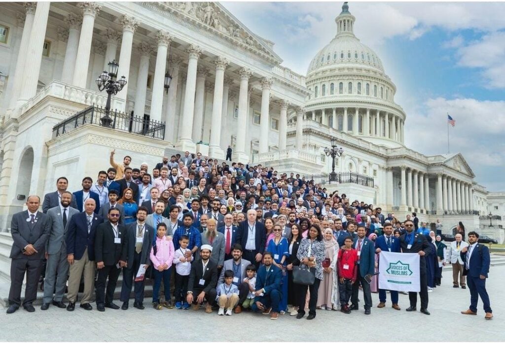 USCMO all state group photo on Capitol Steps in Washington, D.C.