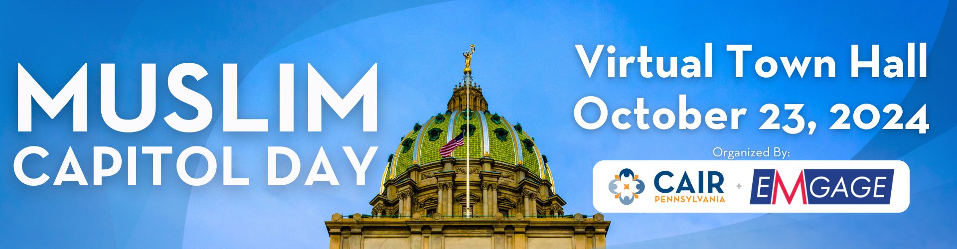 Muslim Capitol Day Graphic