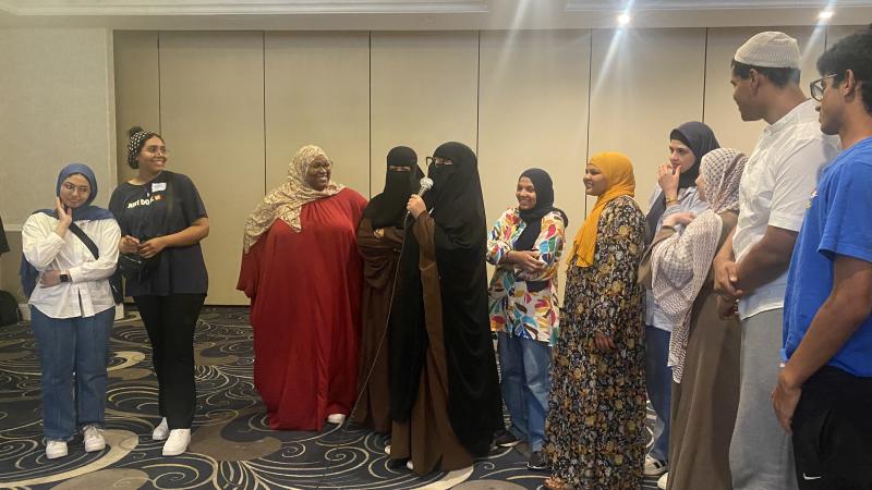Attendees of CAIR-Philadelphia's Muslim Youth Leadership Summit.