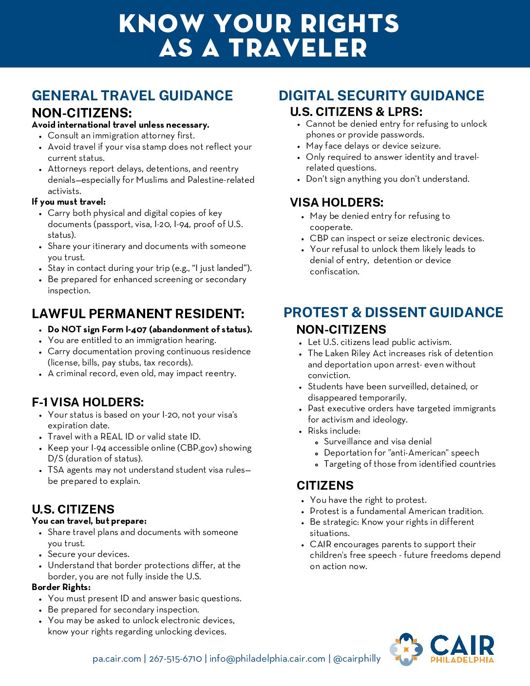 Know Your Rights as a Traveler