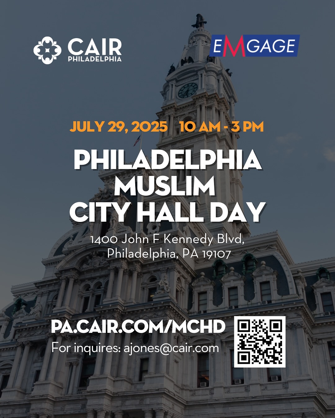 Philadelphia Muslim City Hall Day